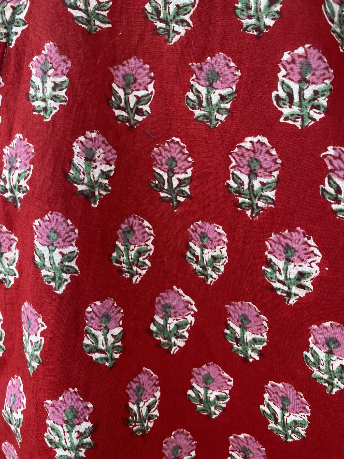 Meiga Top Denim/Red floral - Image 7